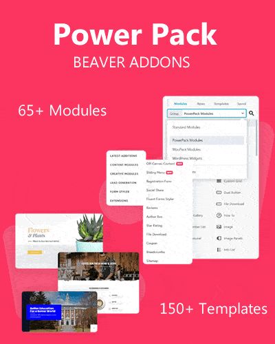 Powerpack Beaver Addons